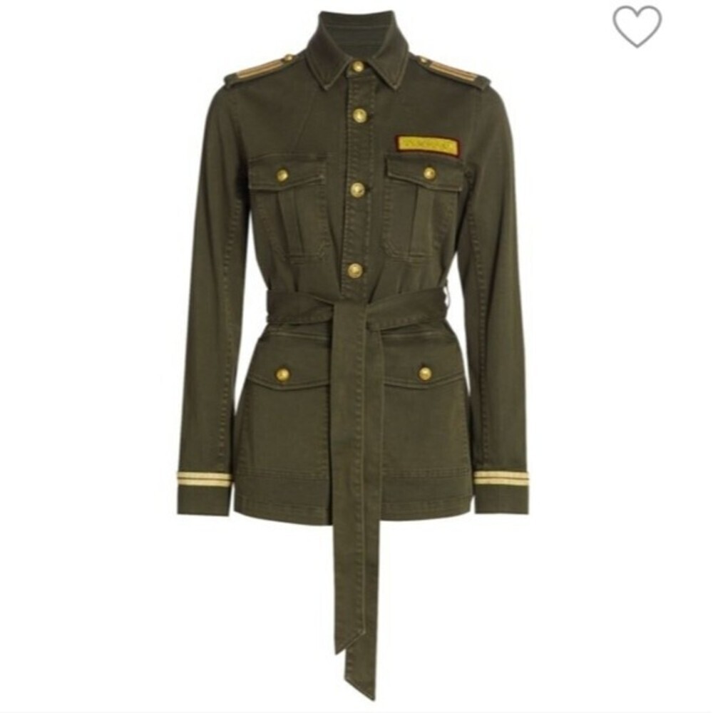 L'AGENCE Olive Utility Jacket